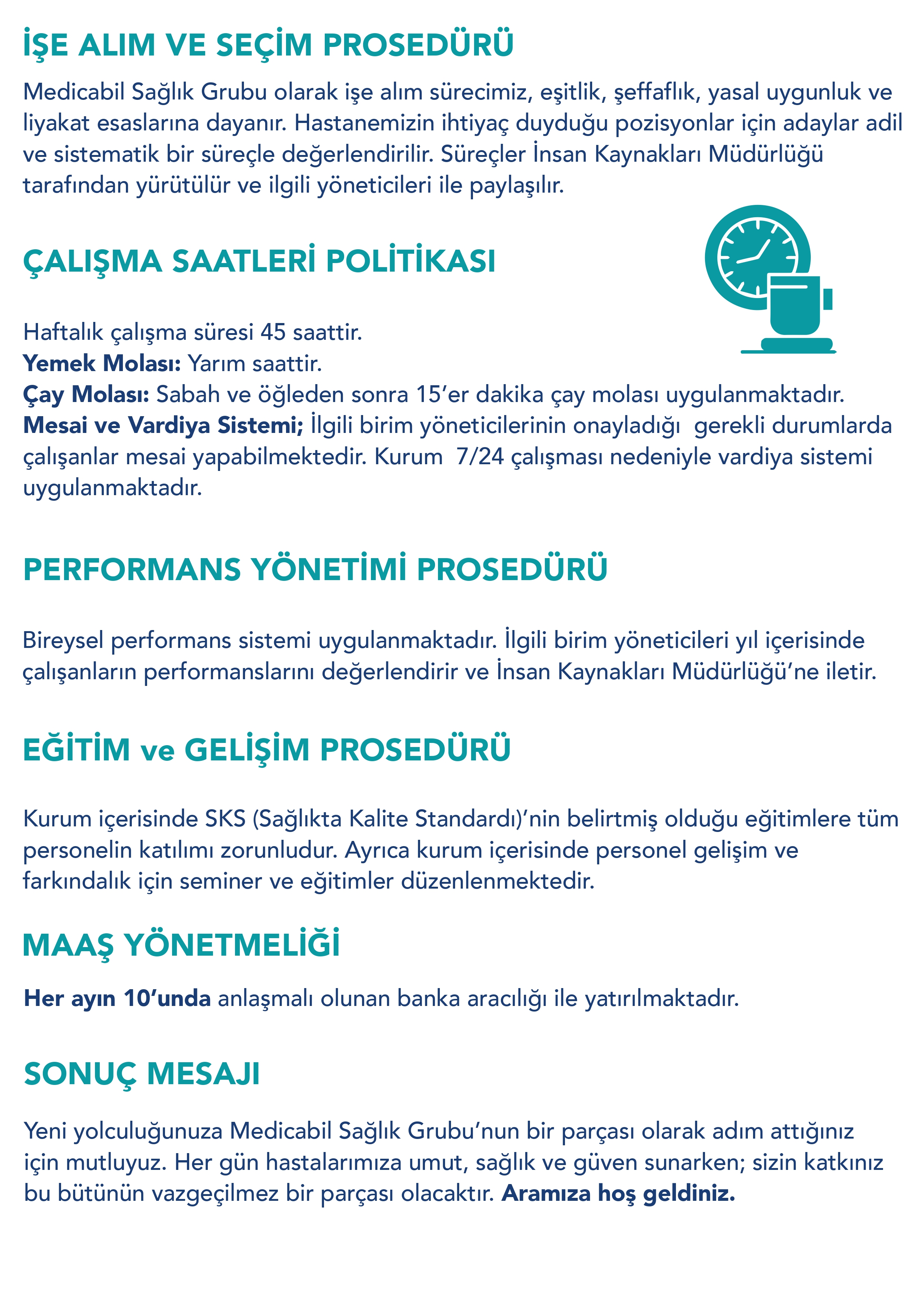 Çalışan El Kitabı - 10